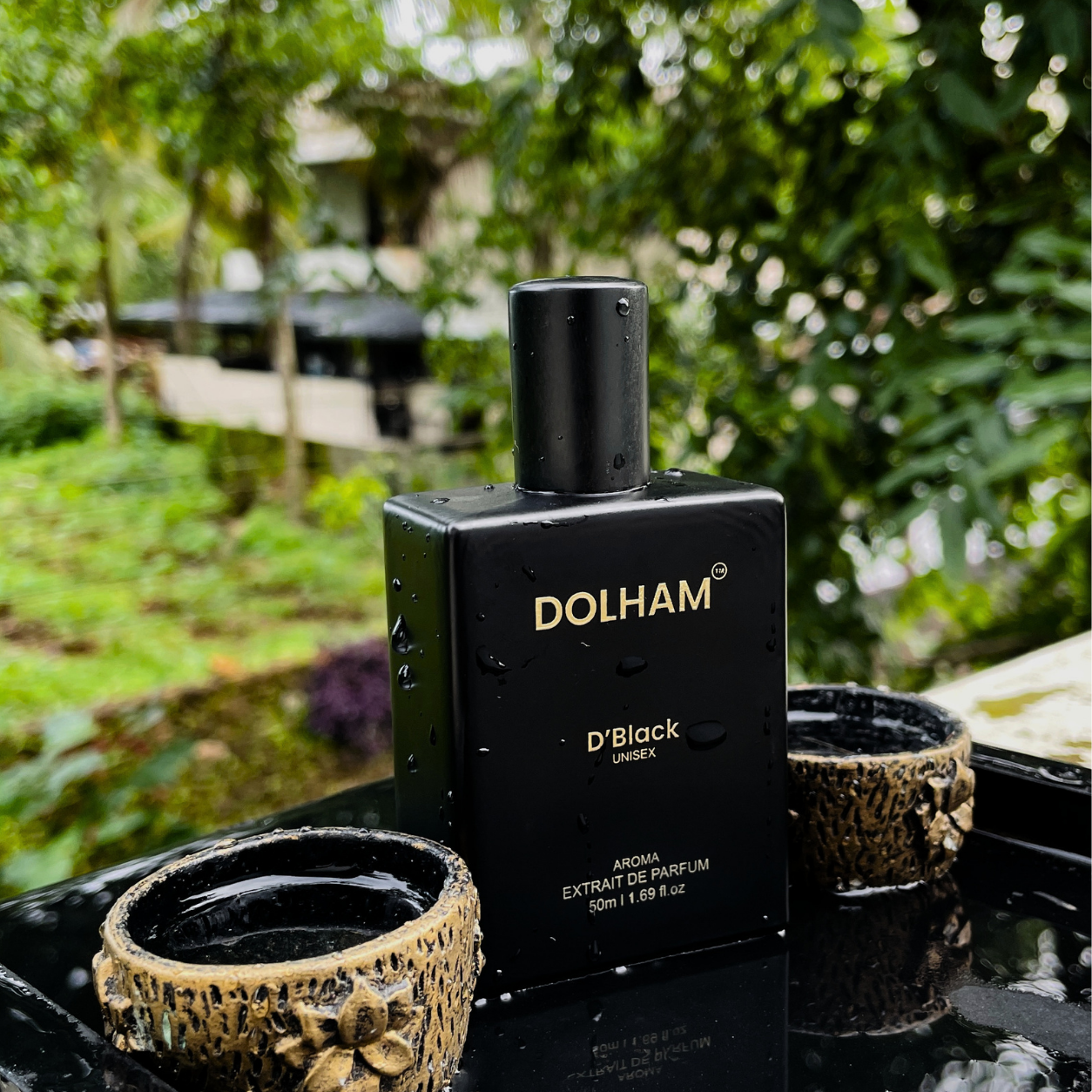 DOLHAM D'Black Unisex Extrait De Parfum - 50 ml