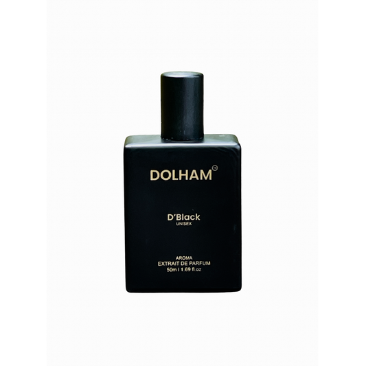 DOLHAM D'Black Unisex Extrait De Parfum - 50 ml