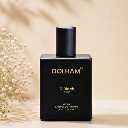 DOLHAM D'Black Unisex Extrait De Parfum - 50 ml